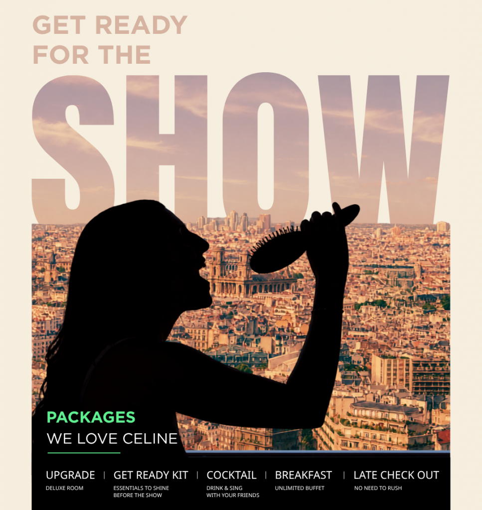 get ready for céline dion concert in paris offer
